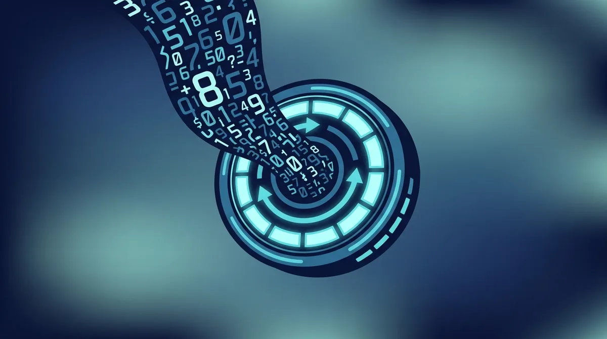Paparan jam digital yang bertukar dari 03:14:07 UTC pada 19 Januari 2038, menggambarkan limpahan masa Unix 32-bit bertanda